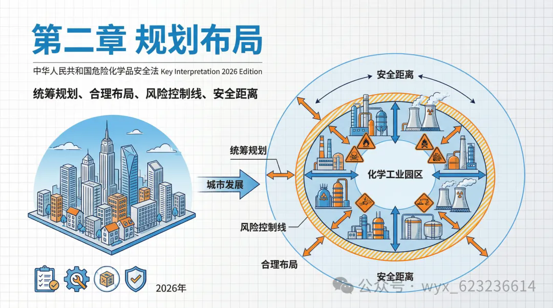 图解-中华人民共和国危险化学品安全法 第二章规划布局