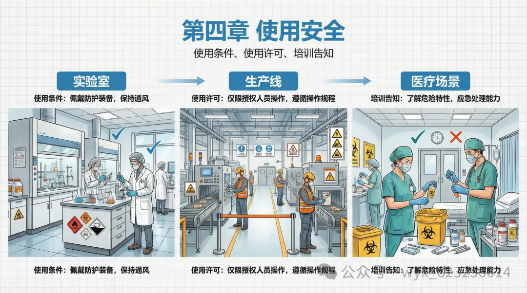 图解-中华人民共和国危险化学品安全法 第四章使用安全