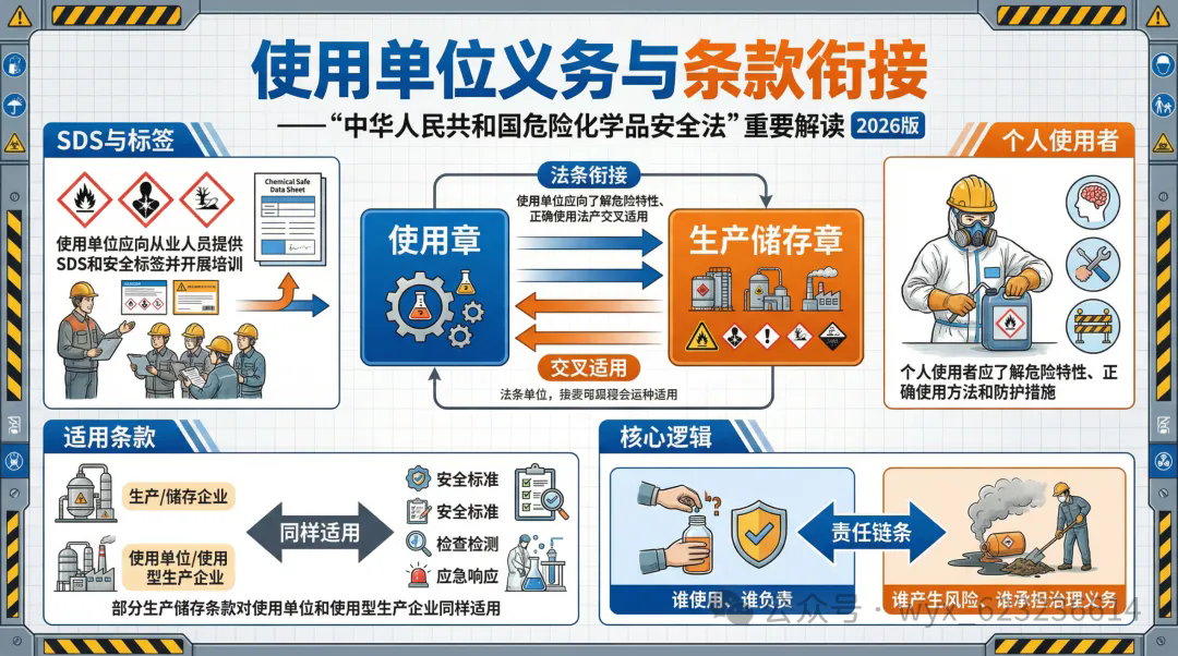 图解-中华人民共和国危险化学品安全法 第四章使用安全