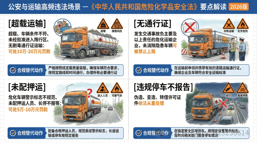 图解-中华人民共和国危险化学品安全法 第九章法律责任