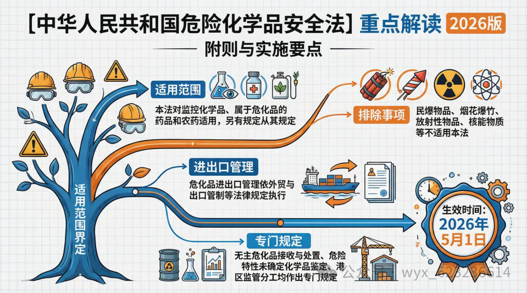 图解-中华人民共和国危险化学品安全法 第九章法律责任