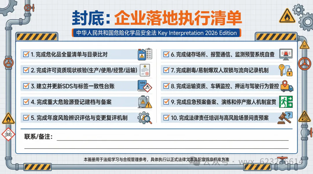 图解-中华人民共和国危险化学品安全法 第九章法律责任