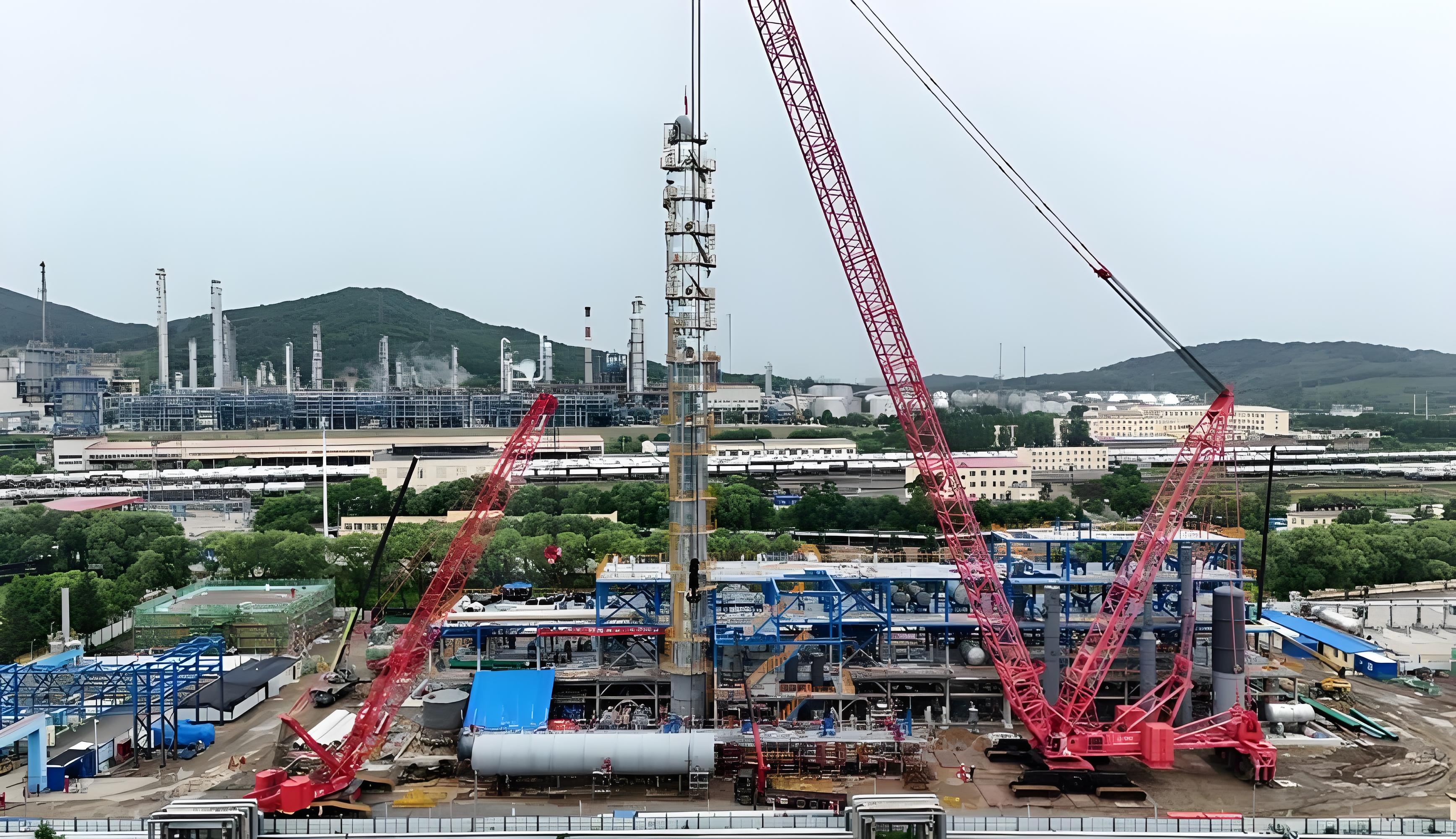 国内首套乙烯碳九甲苯歧化装置在吉林开车成功