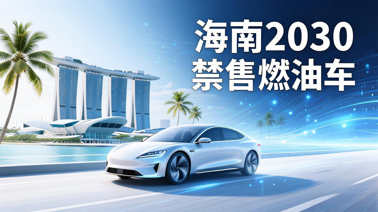 七年铺垫,一锤定音,海南正式确认2030年禁售燃油车