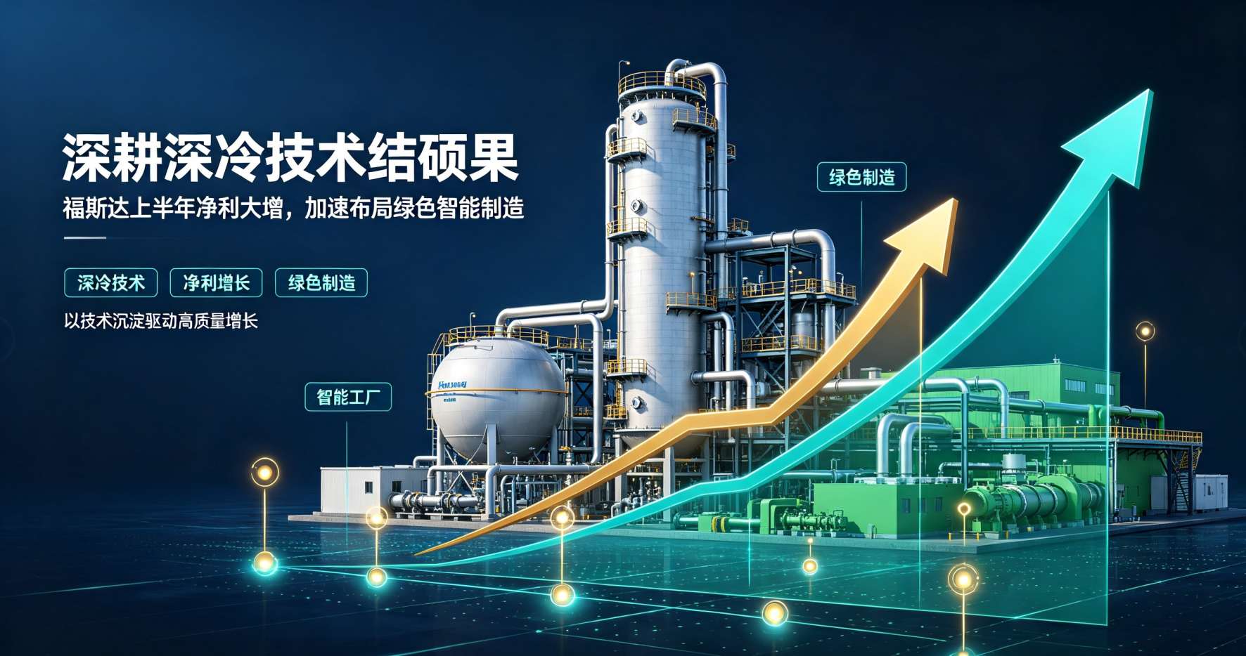 深耕深冷技术结硕果：福斯达上半年净利大增，加速布局绿色智能制造