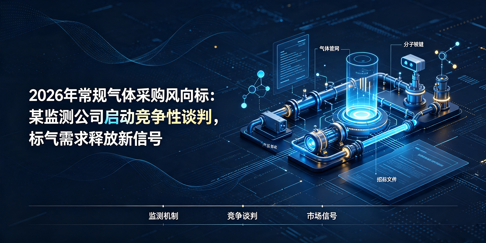 2026年度气体采购竞价公告发布，集采模式加速行业服务升级