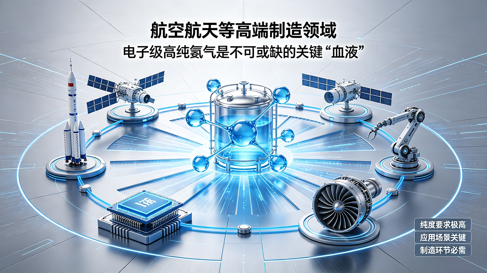 破局“缺气”困境：中国电子级高纯氦气加速突围自主供应链