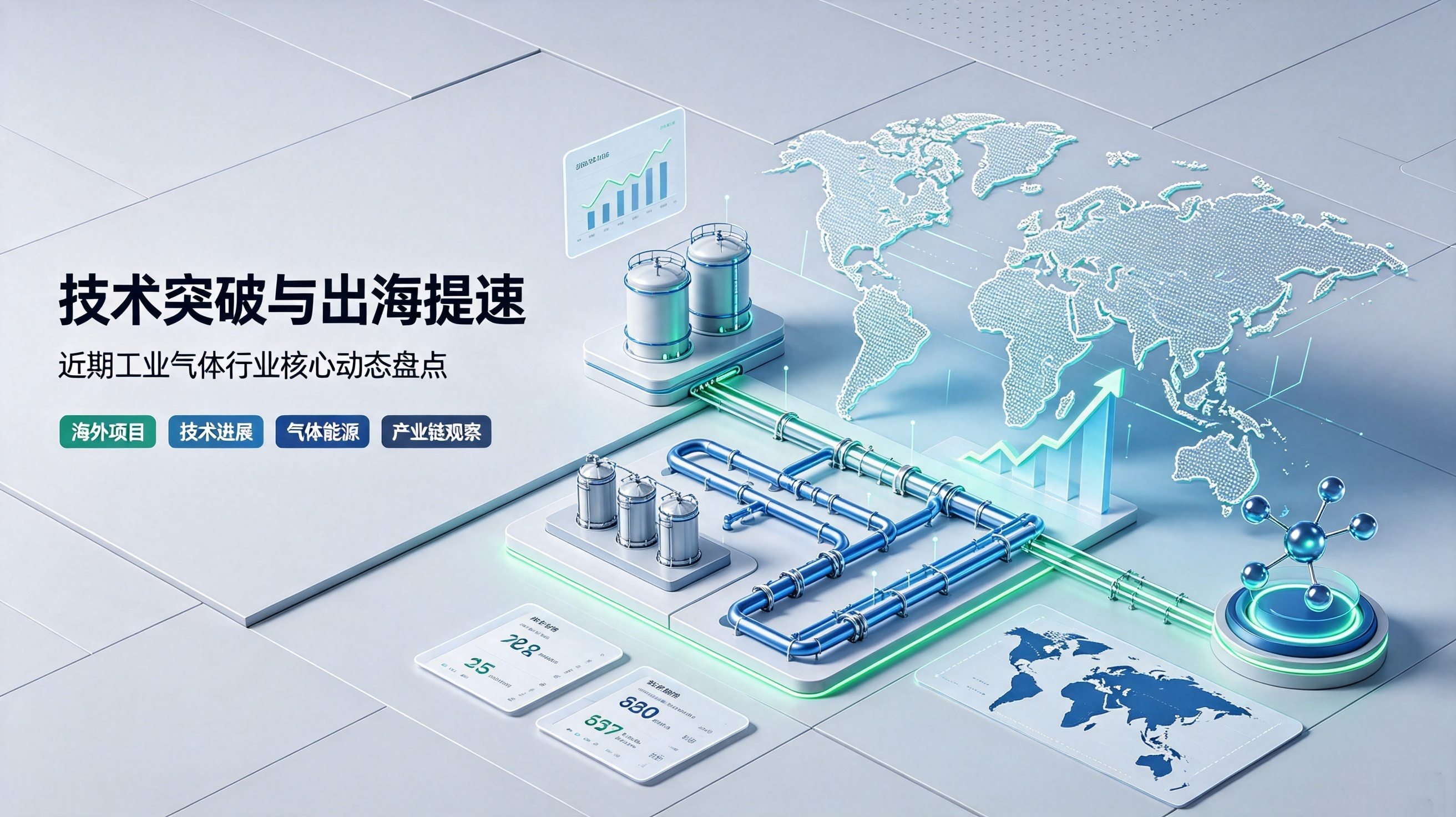 技术突破与出海提速：近期工业气体行业核心动态盘点