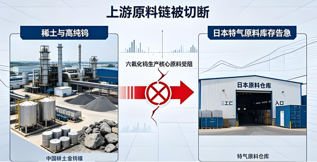 日本两大特气巨头永久停产六氟化钨，全球半导体特气供应链加速重构