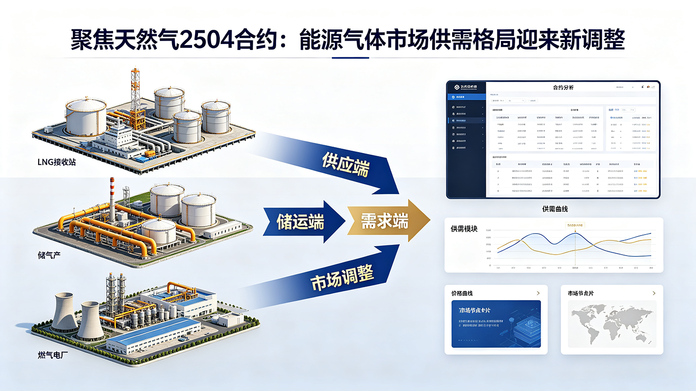 聚焦天然气2504合约：能源气体市场供需格局迎来新调整