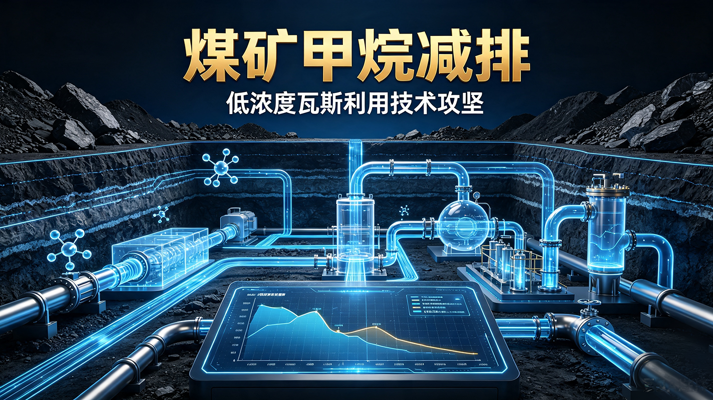 煤矿甲烷减排攻坚：低浓度瓦斯利用如何跨越“经济鸿沟”？