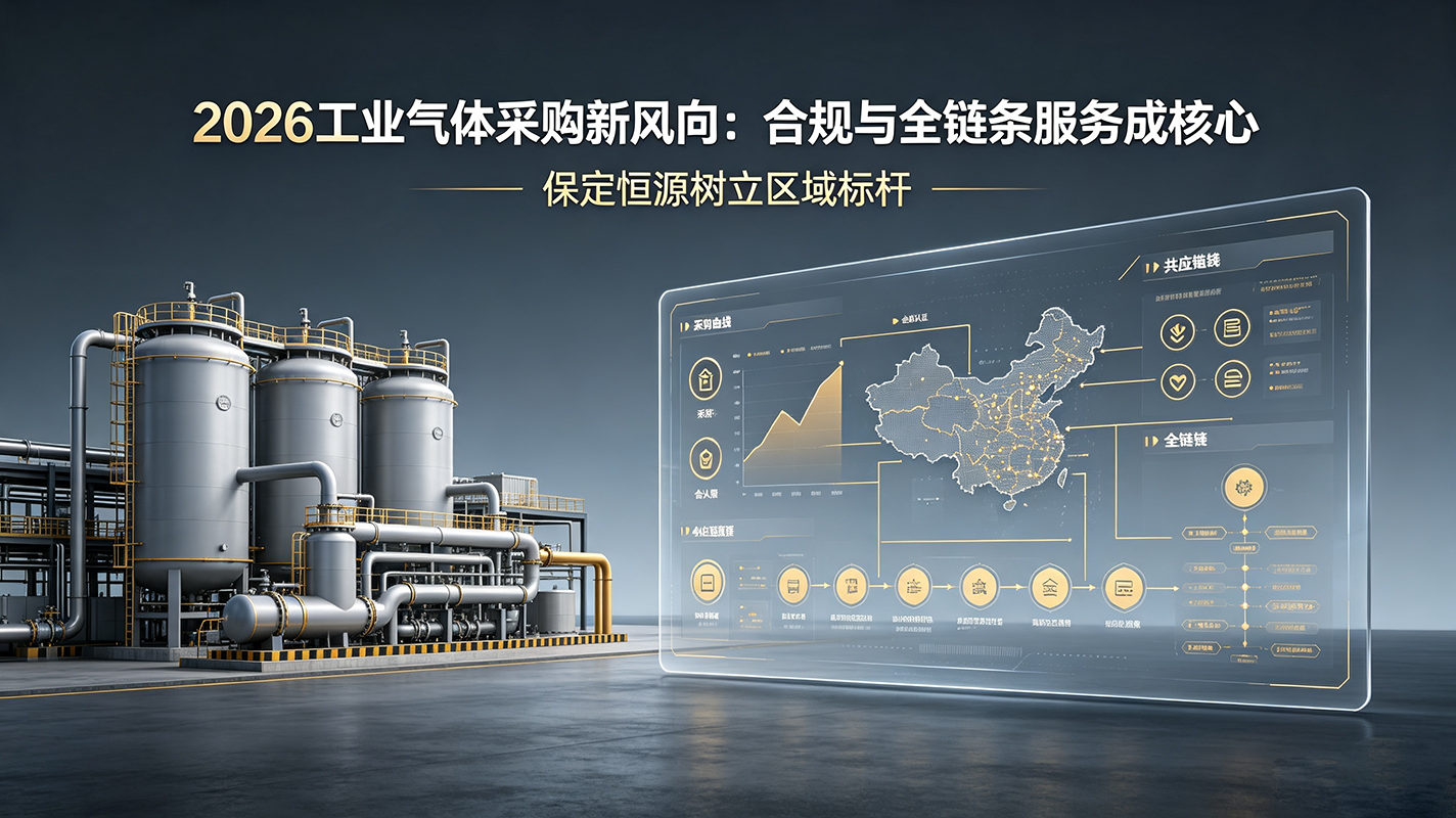 2026工业气体采购新风向：合规与全链条服务成核心，保定恒源树立区域标杆