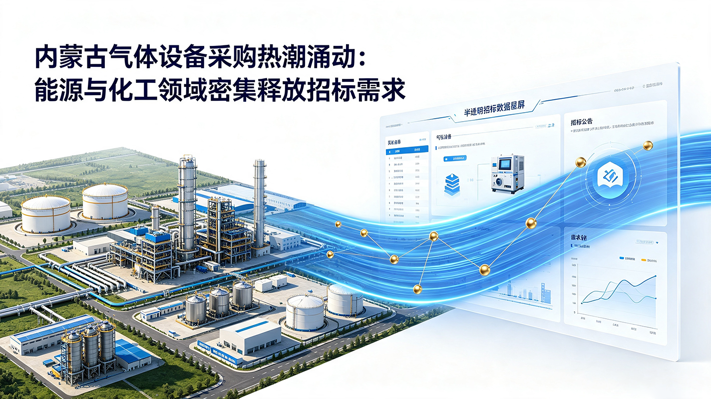 内蒙古气体设备采购热潮涌动：能源与化工领域密集释放招标需求