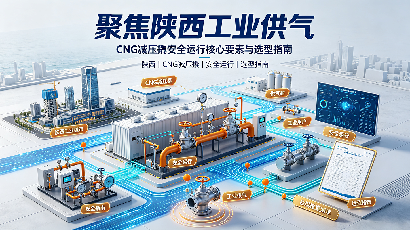 聚焦陕西工业供气:CNG减压撬安全运行核心要素与选型指南