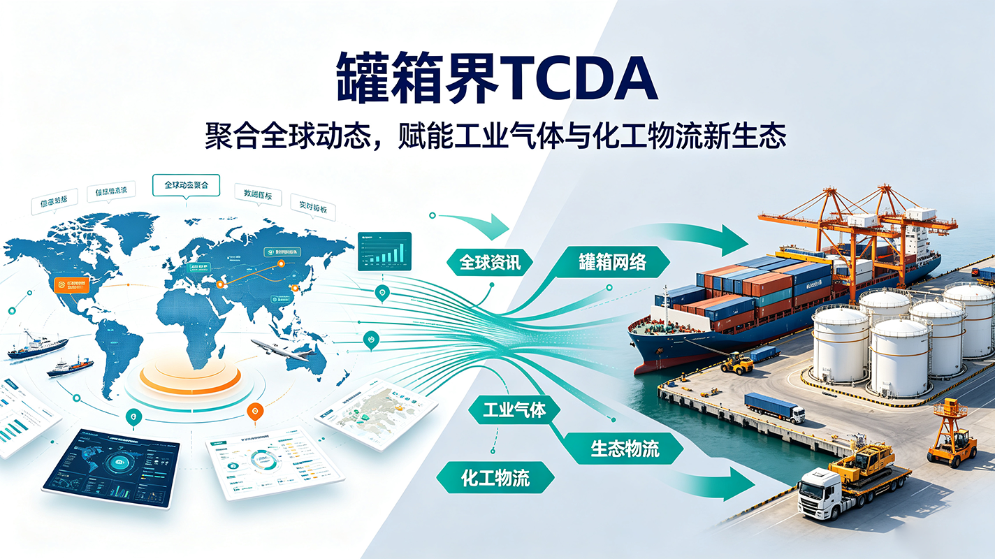 “罐箱界TCDA”资讯平台聚合全球动态，赋能工业气体与化工物流新生态