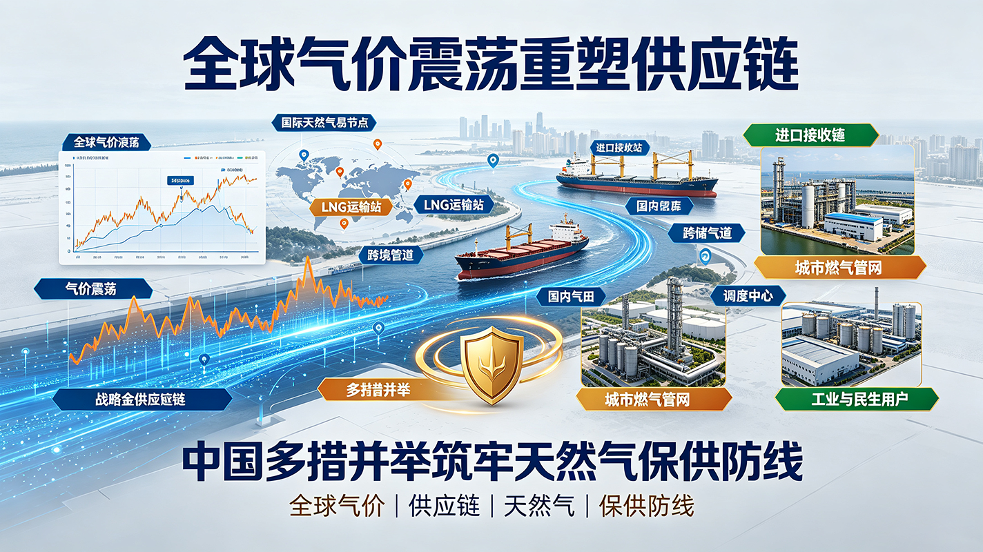 全球气价震荡重塑供应链,中国多措并举筑牢天然气保供防线