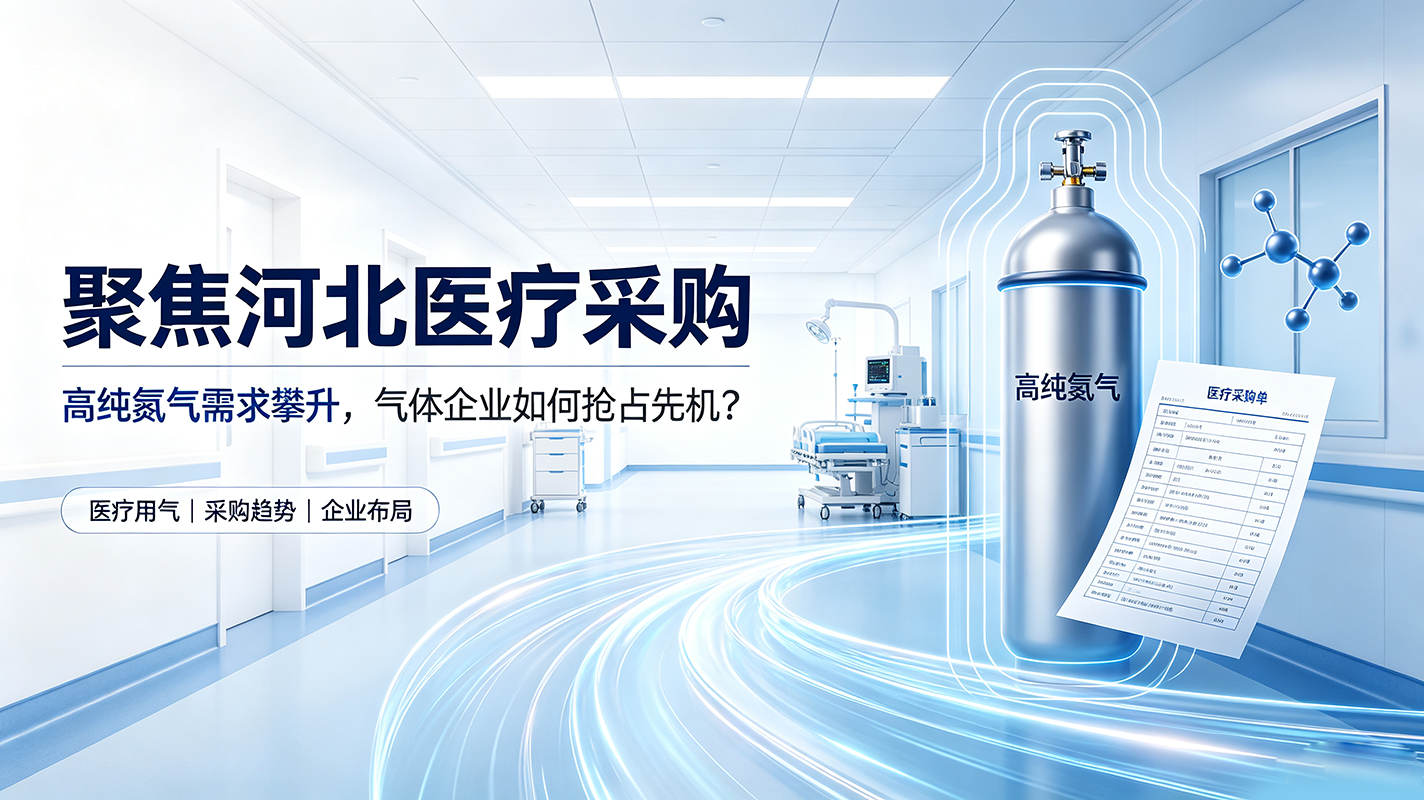 聚焦河北医疗采购:高纯氮气需求攀升,气体企业如何抢占先机?