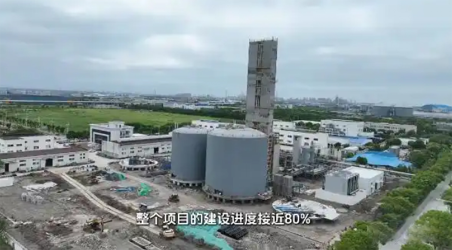 投资超10亿!华东最大单体液体空分项目冲刺年底试产