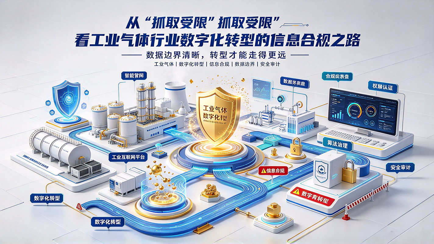 从“抓取受限”看工业气体行业数字化转型的信息合规之路