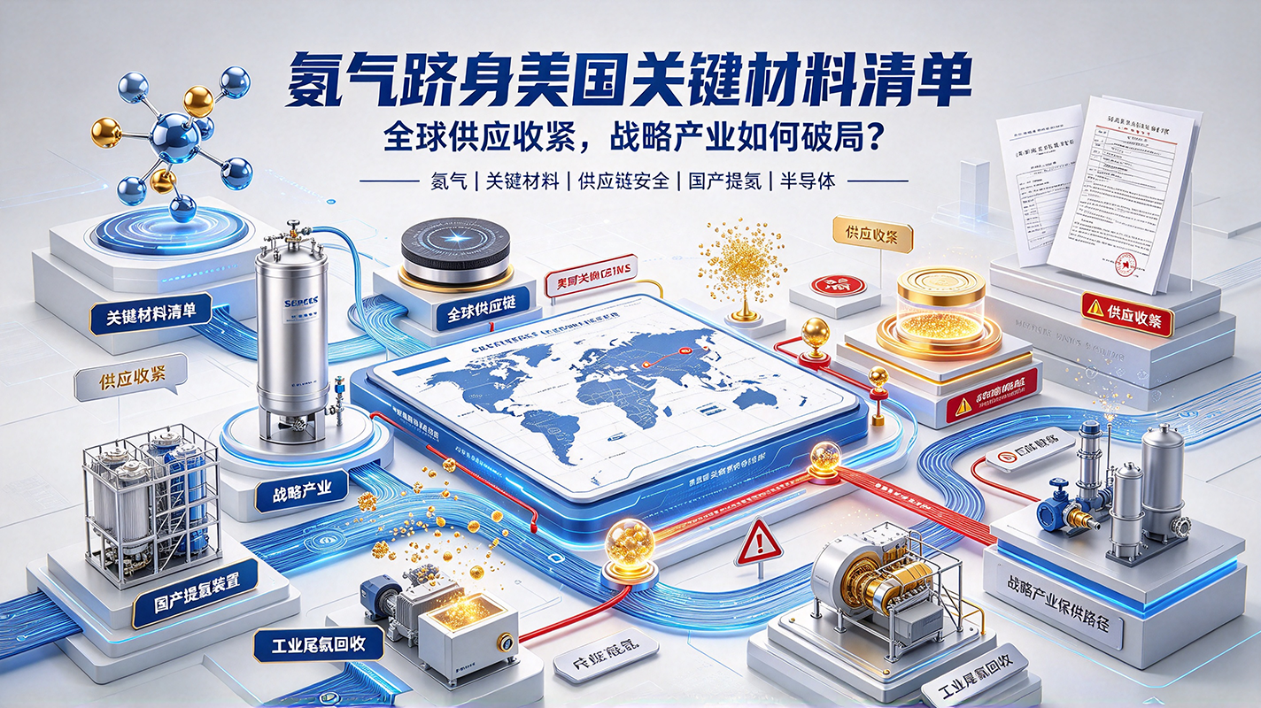 氦气跻身美国关键材料清单:全球供应收紧,战略产业如何破局?