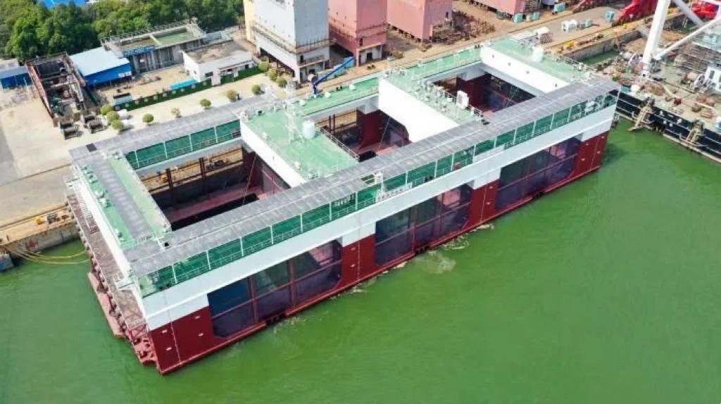 深远海绿氢新纪元：全球首座半潜式风电制氢平台“申海氢能1号”顺利下水