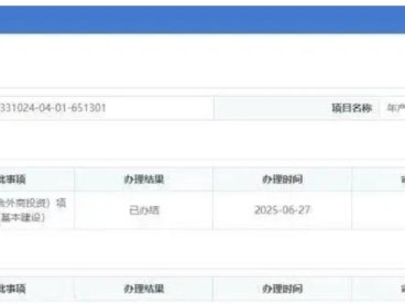 浙江普锐斯气体公司超纯电子绿色特气项目获备案,年产1.9万吨