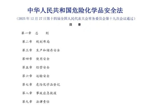 5 月 1 日起施行!《危险化学品安全法》与老条例核心区别全解析