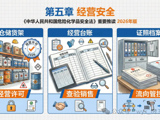图解-中华人民共和国危险化学品安全法 第五章经营安全