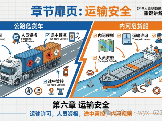图解-中华人民共和国危险化学品安全法 第六章运输安全