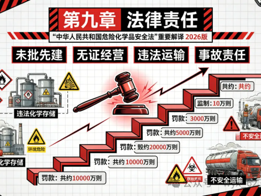 图解-中华人民共和国危险化学品安全法 第九章法律责任