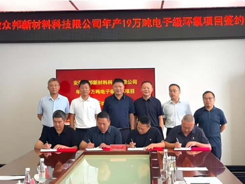 9万吨电子级环氧树脂项目签约,国企民企联手破解“低端分散”困局