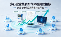 多行业密集发布气体检测仪招标，安全与环保监测需求持续释放