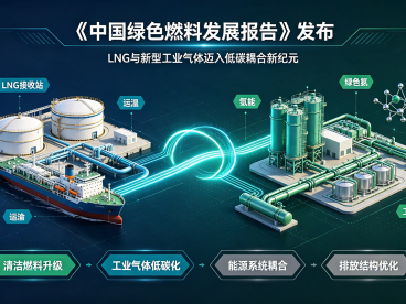 《中国绿色燃料发展报告》发布：LNG与新型工业气体迈入低碳耦合新纪元