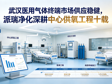 武汉医用气体终端市场供应稳健，派瑞净化深耕中心供氧工程十载