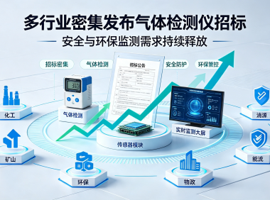 多行业密集发布气体检测仪招标，安全与环保监测需求持续释放