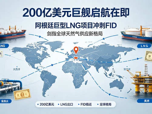 200亿美元巨舰启航在即：阿根廷巨型LNG项目冲刺FID，剑指全球天然气供应新格局