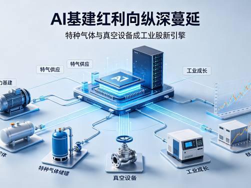 AI基建红利向纵深蔓延：特种气体与真空设备成工业股新引擎
