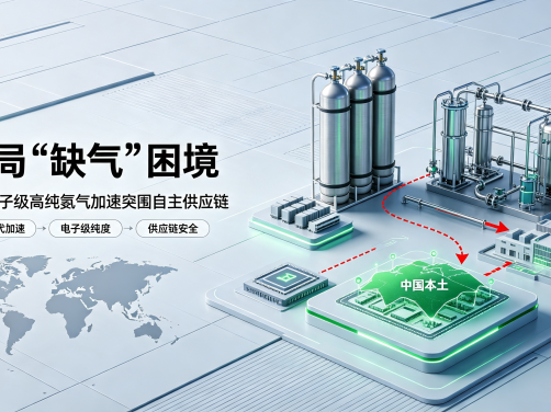 破局“缺气”困境：中国电子级高纯氦气加速突围自主供应链