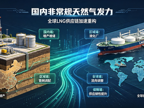国内非常规天然气发力,全球LNG供应链加速重构