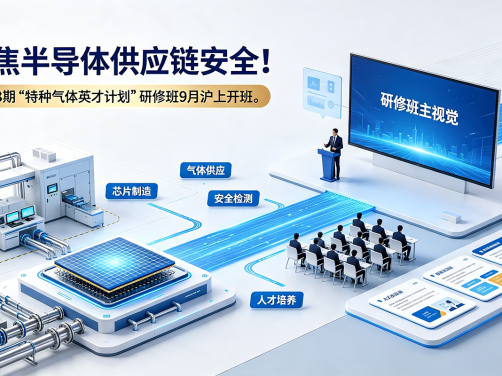 聚焦半导体供应链安全!第13期“特种气体英才计划”研修班9月沪上开班