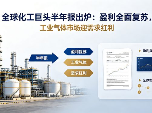 全球化工巨头半年报出炉:盈利全面复苏,工业气体市场迎需求红利