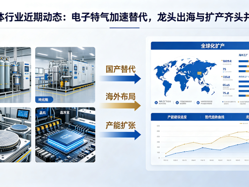 气体行业近期动态:电子特气加速替代,龙头出海与扩产齐头并进