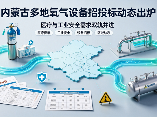 内蒙古多地氧气设备招投标动态出炉：医疗与工业安全需求双轨并进