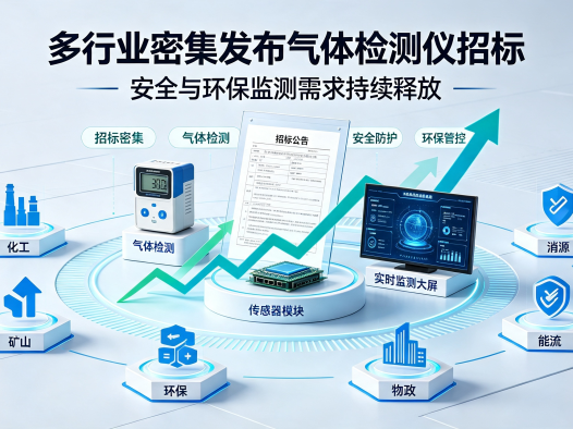 多行业密集发布气体检测仪招标，安全与环保监测需求持续释放