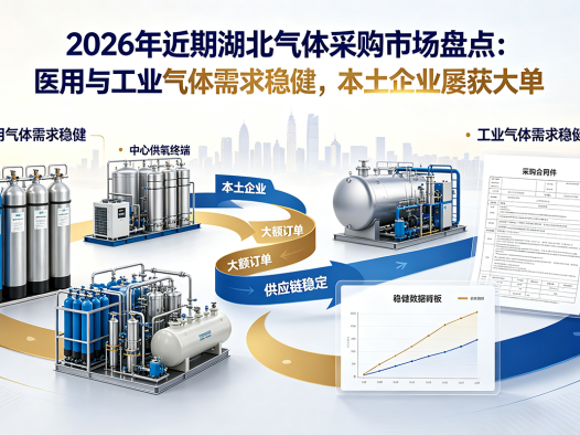 2026年近期湖北气体采购市场盘点：医用与工业气体需求稳健，本土企业屡获大单