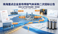 珠海重点企业发布焊接气体采购二次招标公告，区域工业气体市场迎新一轮机遇