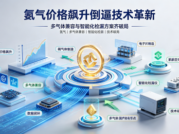 氦气价格飙升倒逼技术革新，多气体兼容与智能化检漏方案齐破局