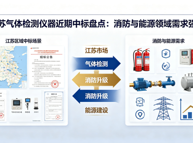 江苏气体检测仪器近期中标盘点:消防与能源领域需求强劲
