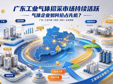 广东工业气体招采市场持续活跃,气体企业如何抢占先机?