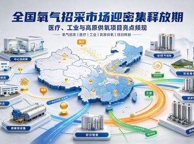 全国氧气招采市场迎密集释放期：医疗、工业与高原供氧项目亮点频现